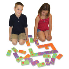 Chenille Kraft WonderFoam Dominoes Set