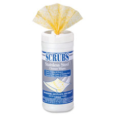 ITW Scrubs Stainless Steel Cleaning Wipes
