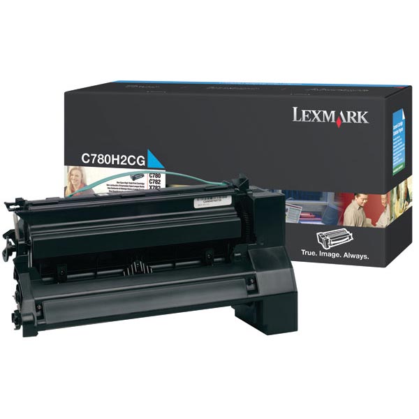 Lexmark C780H2CG Cyan OEM Print Cartridge