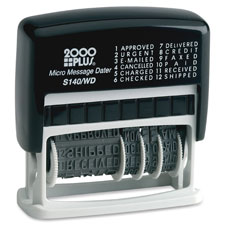 Cosco 200 Plus Micro Message Stamp 6-year Dater
