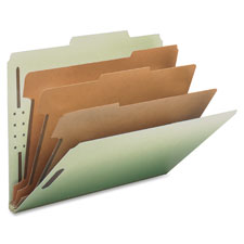 Smead 3-Divider Pressbrd Ltr Classificatn Folders