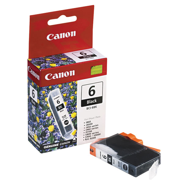 Canon 4705A003 (BCI-6BK) Black OEM Inkjet Cartridge