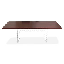 Lorell Chateau Srs Mahogany RAngle. Conf. Tabletop