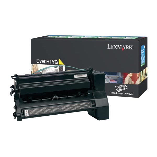 Lexmark C780H1YG Yellow OEM High Yield Print Cartridge