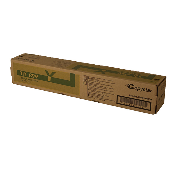 Copystar 1T02K0ACS0 (TK-899Y) Yellow OEM Toner Cartridge (20CTN/MC)