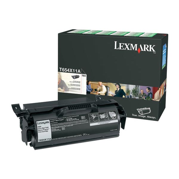 Lexmark T654X11A Black OEM Toner Cartridge