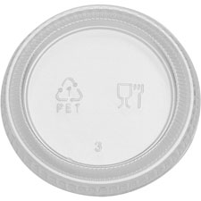 Dixie Foods Plastic Portion Cup Lid