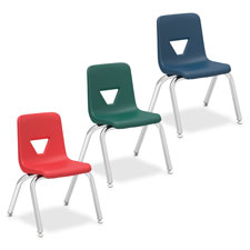 Lorell 12" Stacking Student Chair