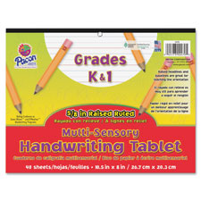 Pacon Grades K-1 Multi-sensory Handwriting Tablet