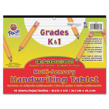 Pacon Grades K-1 Multi-sensory Handwriting Tablet