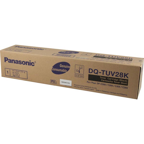 Panasonic DQ-TUV28K Black OEM Toner Cartridge