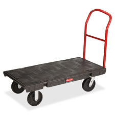 Rubbermaid Comm. Polyolefin Casters Platform Truck