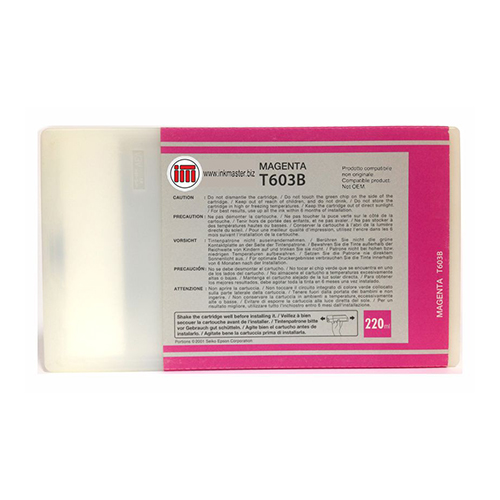 Premium Quality Magenta UltraChrome K3 Ink Cartridge compatible with Epson T603B00