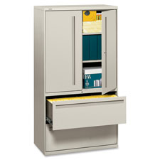 HON 700 Srs 2-drawer Gray Storage Lateral File