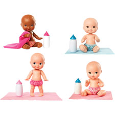 Mattel Little Mommy Mini Baby Dolls Set