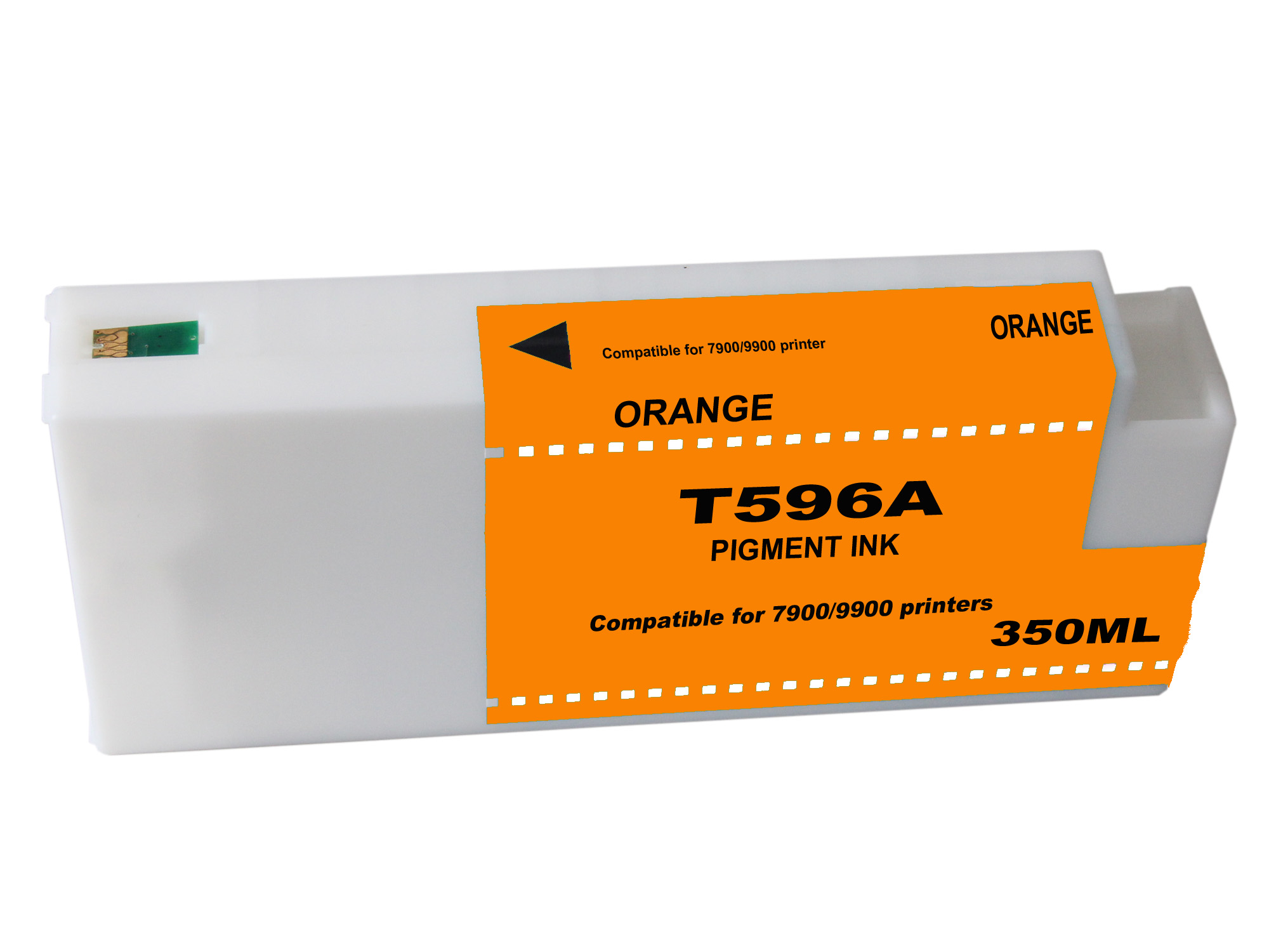 Premium Quality Orange Inkjet Cartridge compatible with Epson T596A00