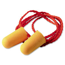 3M 1110 Corded Foam Earplugs