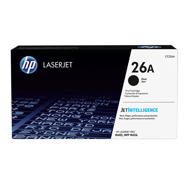 HP CF226A (HP 26A) Black OEM Toner Cartridge