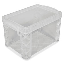 Advantus Super Stacker Index Cards Box