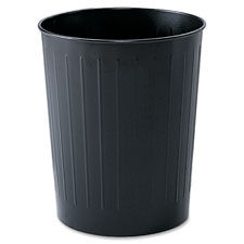 Safco Fire-safe Steel Round Wastebasket