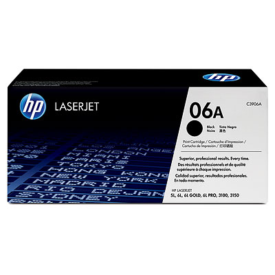 HP C3906A (HP 06A) Black OEM Toner Cartridge