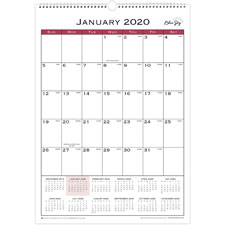 Blue Sky Classic Monthly Wall Calendar