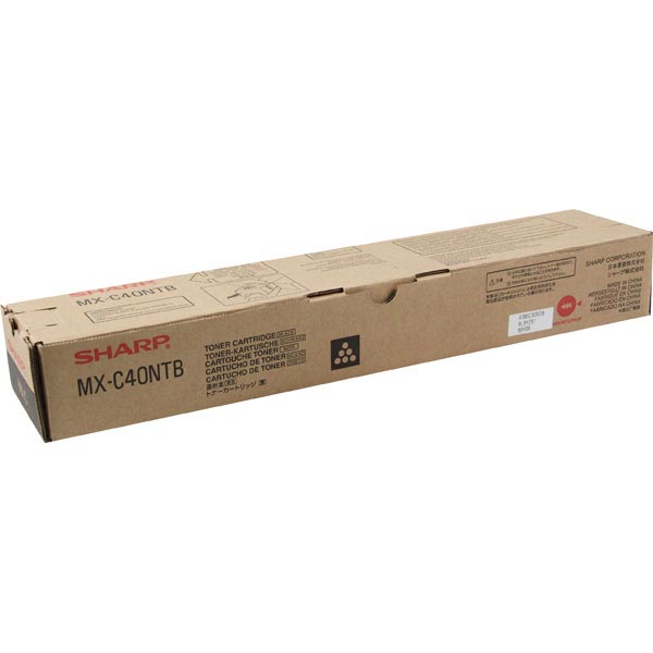 Sharp MX-C40NTB Black OEM Toner Cartridge