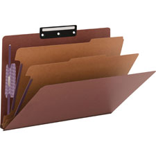 Smead SafeSHIELD 2-divider Classification Folders