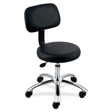 Lorell 16" Round Seat Pneumatic Height Stool