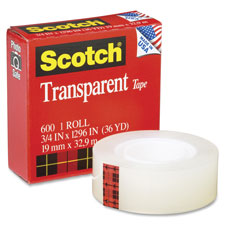3M Scotch Glossy Transparent Tape