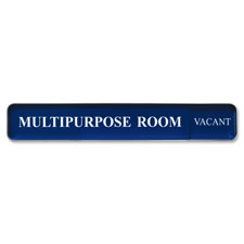 Xstamper 2"x13" Aluminum Changeable Wall Sign