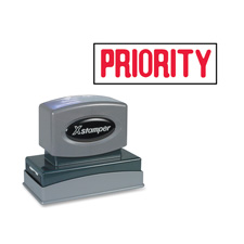 Xstamper PRIORITY Title Stamp