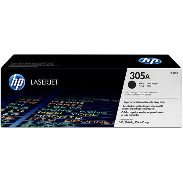 HP CE410A (HP 305A) Black OEM Toner Cartridge