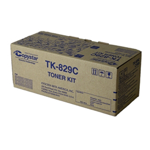 Copystar 1T02FZCCS0 (TK-829C) Cyan OEM Toner Cartridge