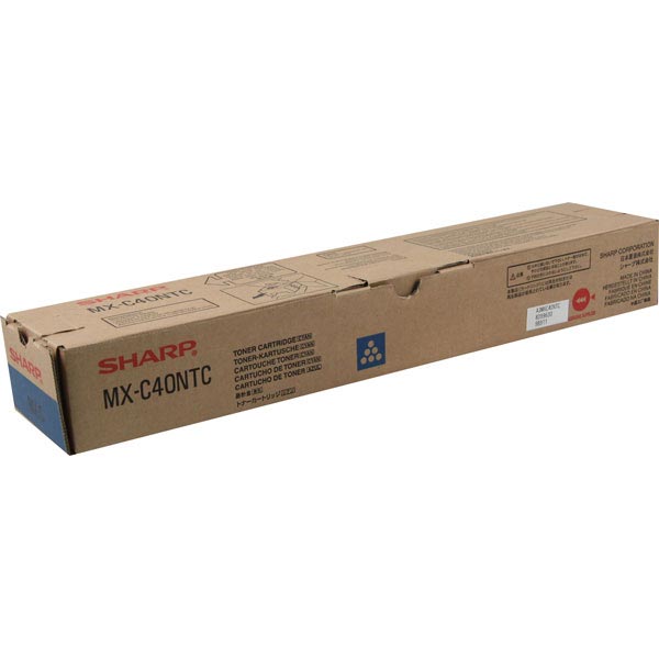 Sharp MX-C40NTC Cyan OEM Toner Cartridge