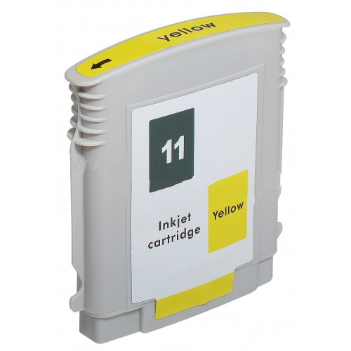 Premium Quality Yellow Ink Cartridge compatible with HP C4838A (HP 11)