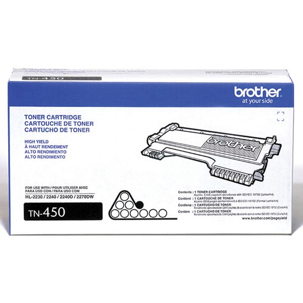 Brother TN-450 Black OEM Toner Cartridge