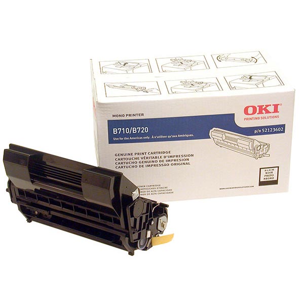 Okidata 52123602 Black OEM Toner