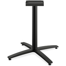 HON Between Table Seated-height Black X-Base