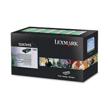 Lexmark 12A7415 Black OEM Toner Cartridge