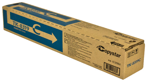 Copystar 1T02MVCCS0 (TK-8319C) Cyan OEM Toner Cartridge