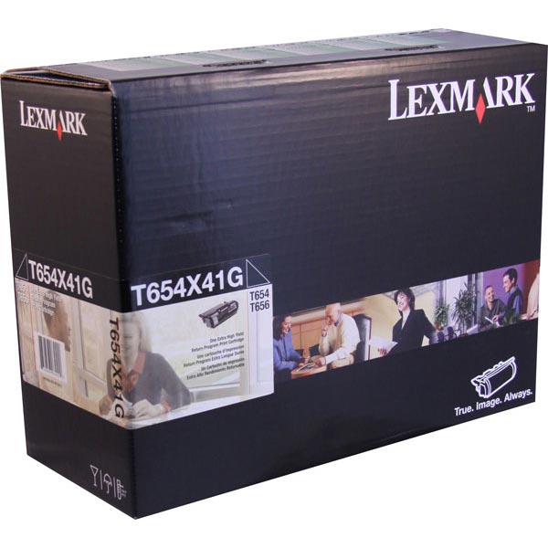 Lexmark T654X41 Black OEM Extra High Yield Print Cartridge