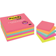 3M Post-it Cape Town Color Collection Value Pack