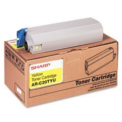 Sharp AR-C20TYU Yellow OEM Laser Toner Cartridge