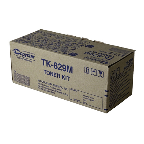 Copystar 1T02FZBCS0 (TK-829M) Magenta OEM Toner Cartridge