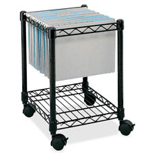 Safco Compact Mobile File Cart