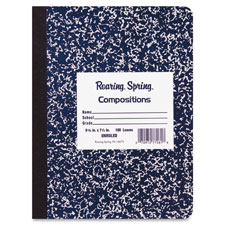 Roaring Spring Blue Marble Composition Book