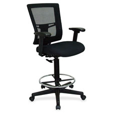 Lorell Mesh Back Drafting Stool