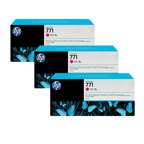 HP CR252A (HP 771) Magenta OEM Ink Cartridge (Multi Pack)