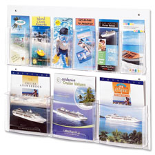 Safco Nine Compartment Magazine/Pamphlet Display